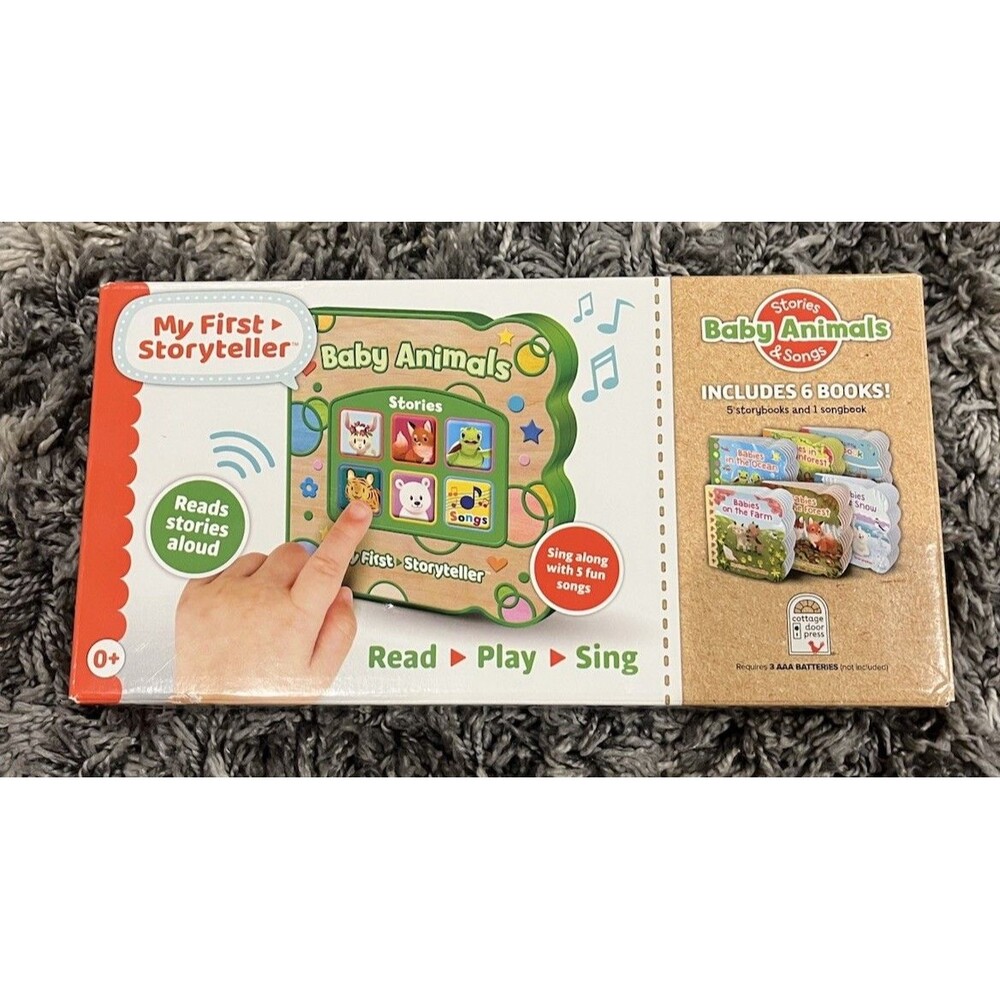 My First Storyteller Read Along Books & Audible Songbook Baby Animals